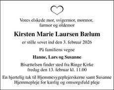 Announcement