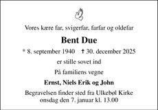 Announcement