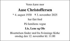 Announcement