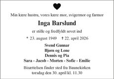 Announcement