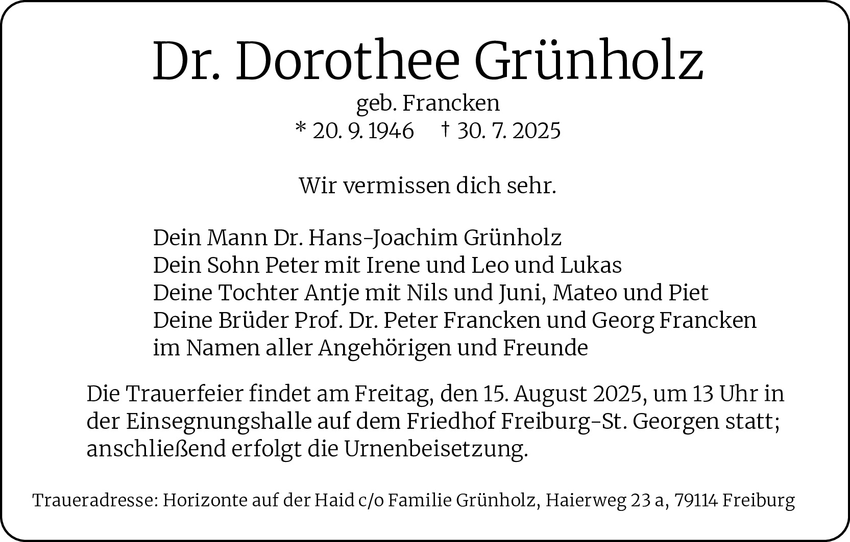 Dorothee Grnholz