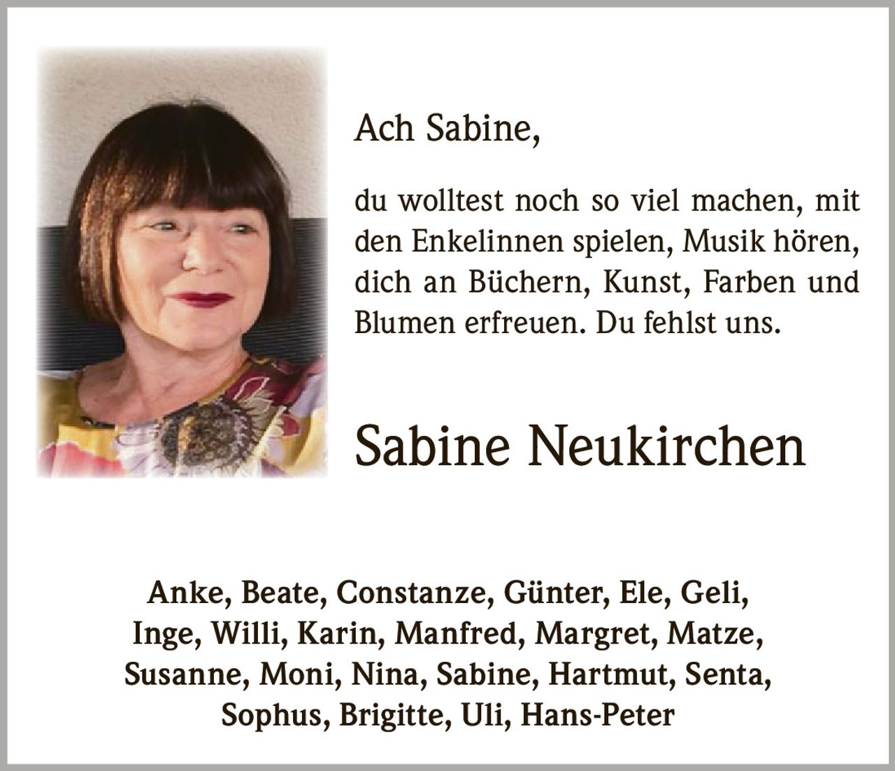 Ankündigung