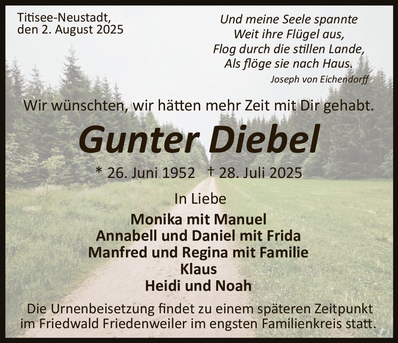 Ankündigung