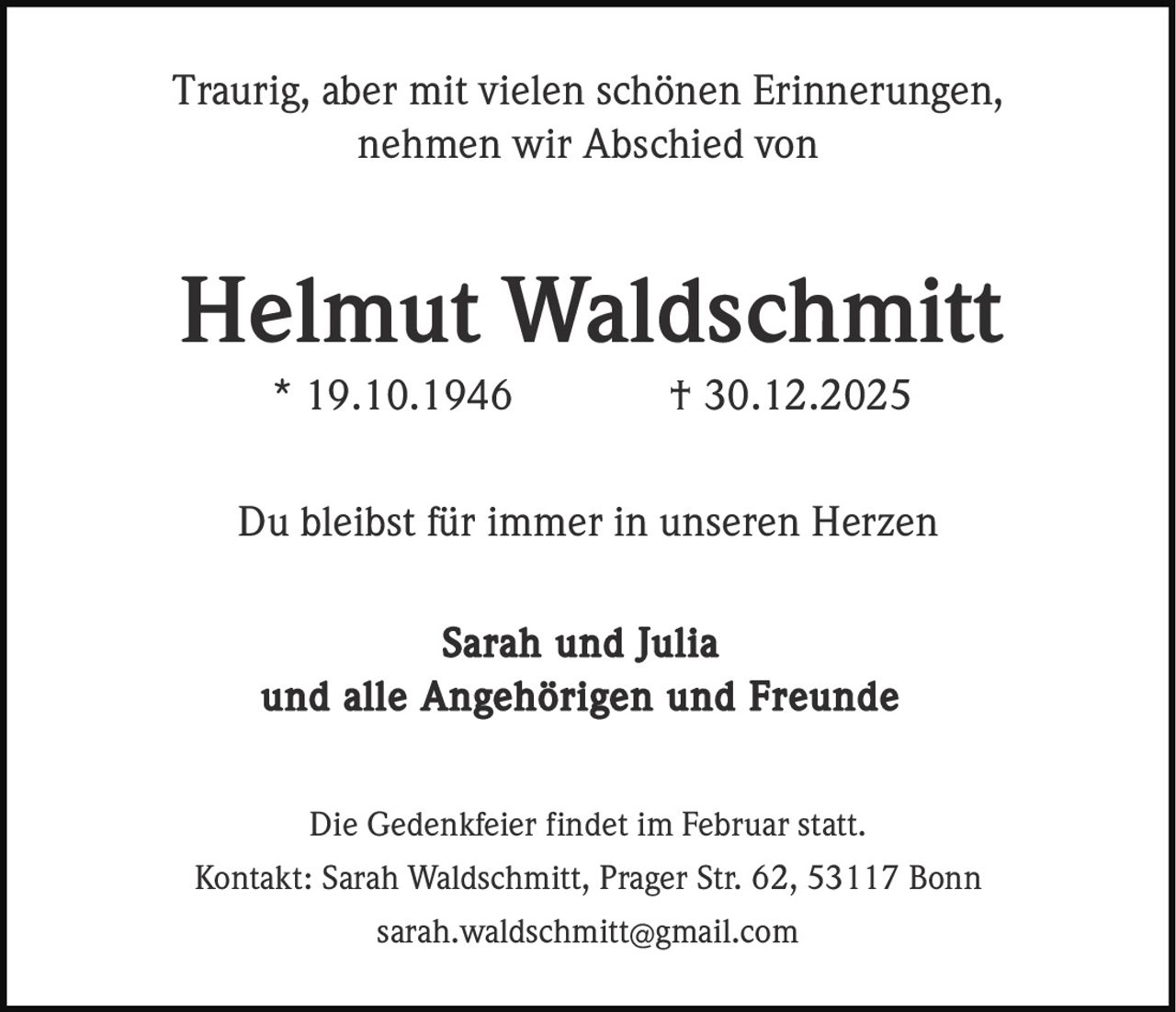 Ankündigung