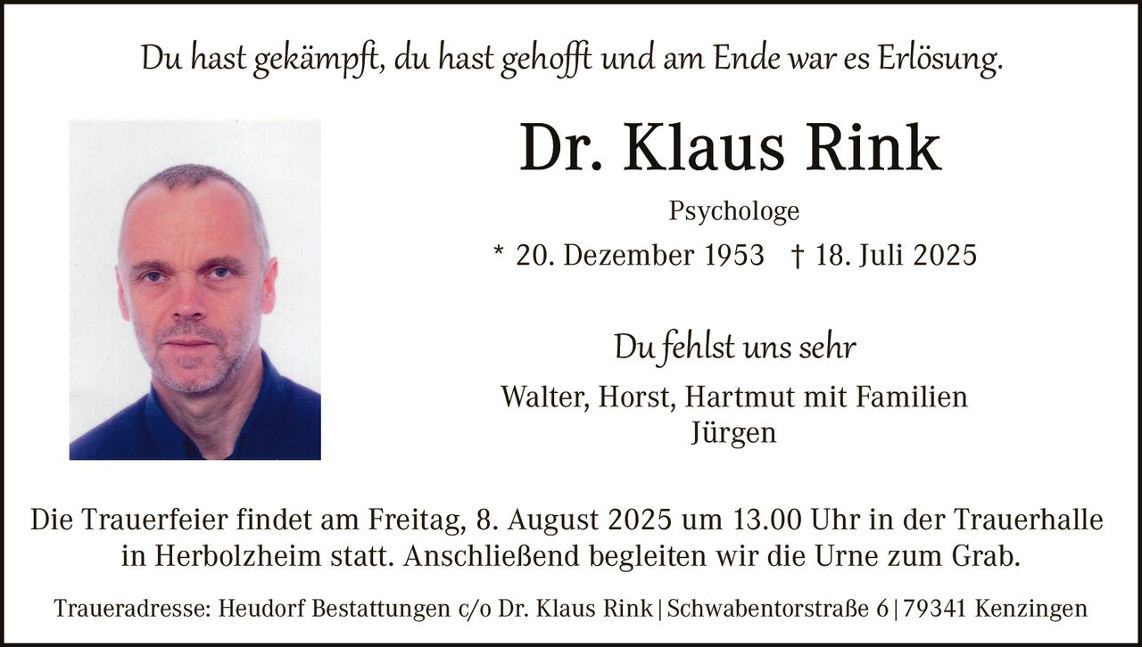 Ankündigung