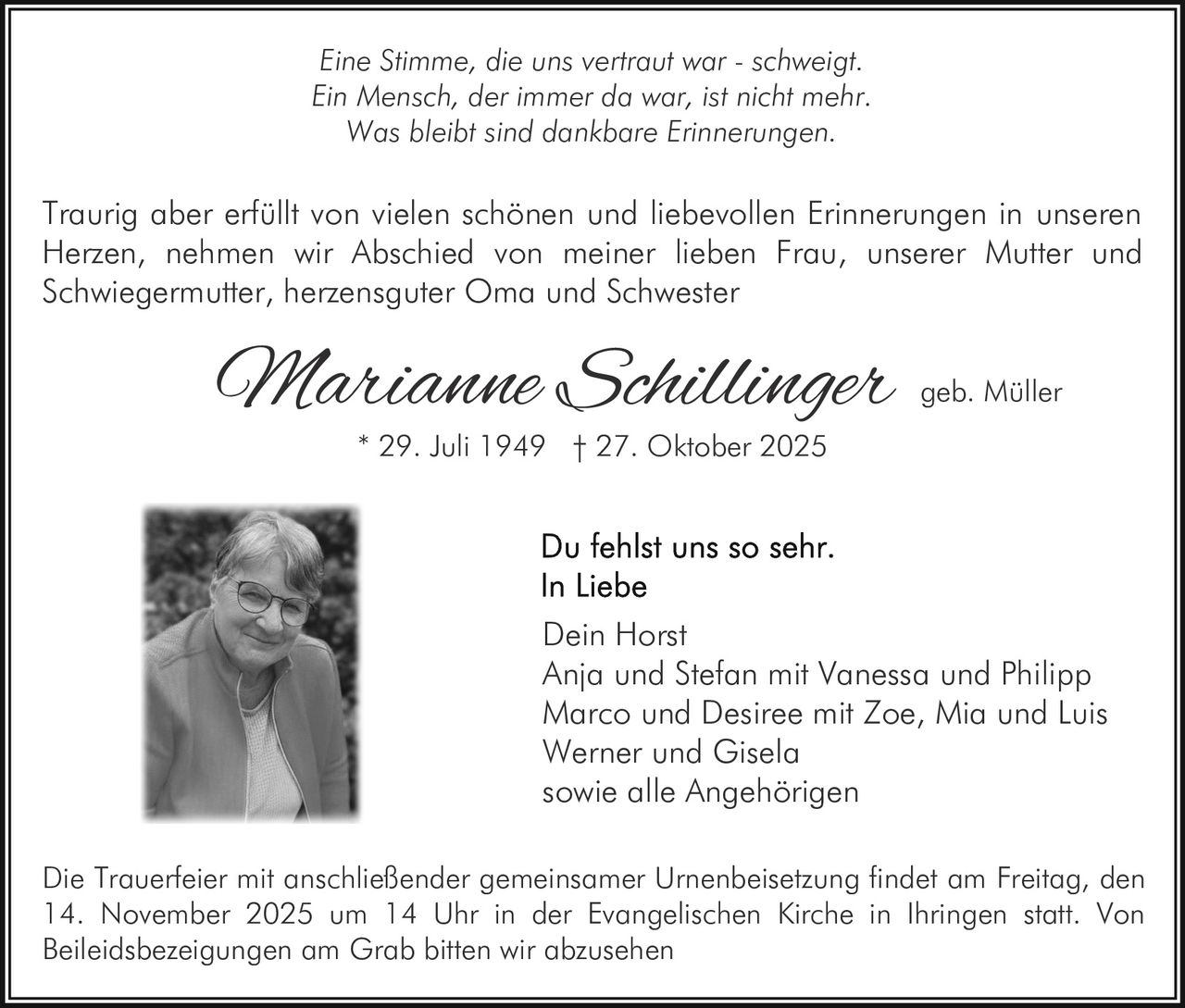 Ankündigung