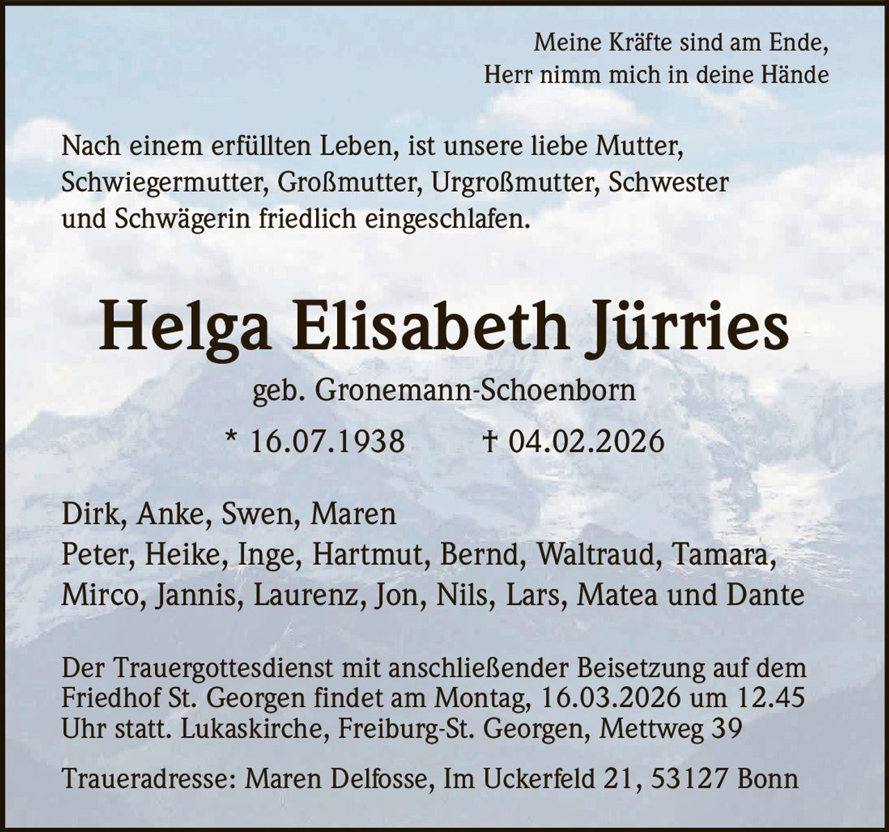 Ankündigung