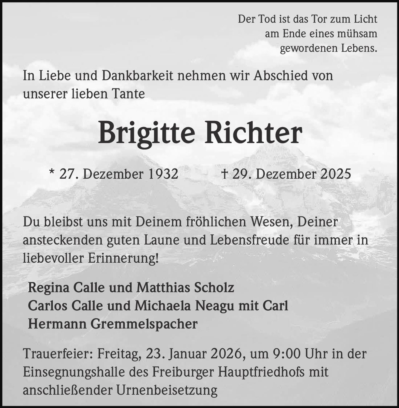 Ankündigung