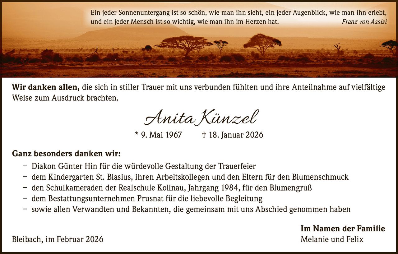 Ankündigung