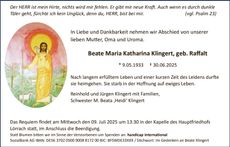Ankündigung
