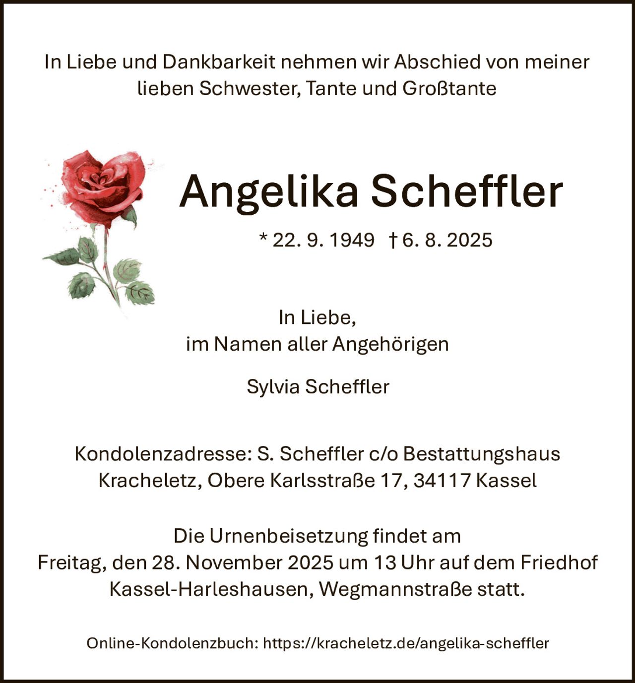 Ankündigung