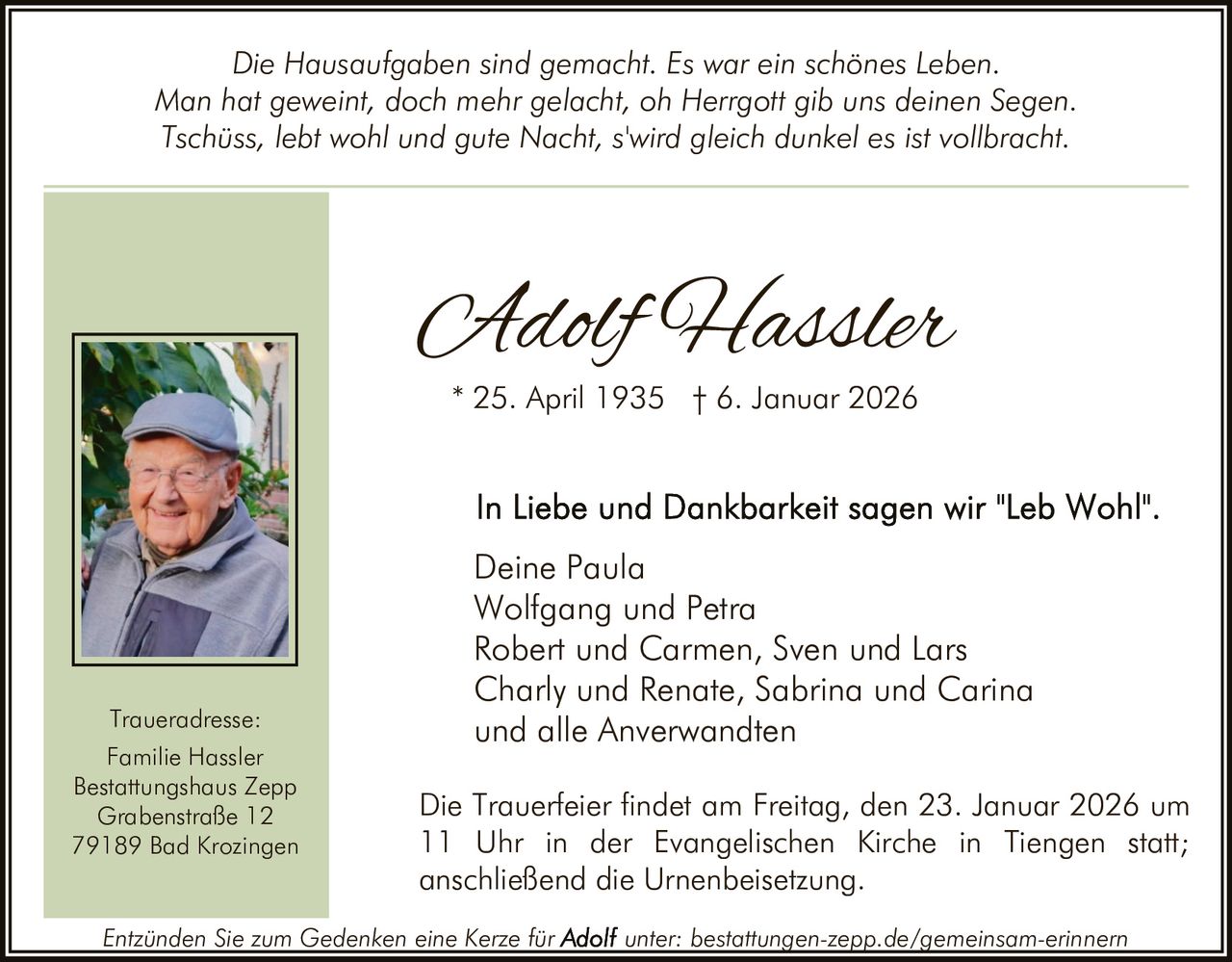 Ankündigung