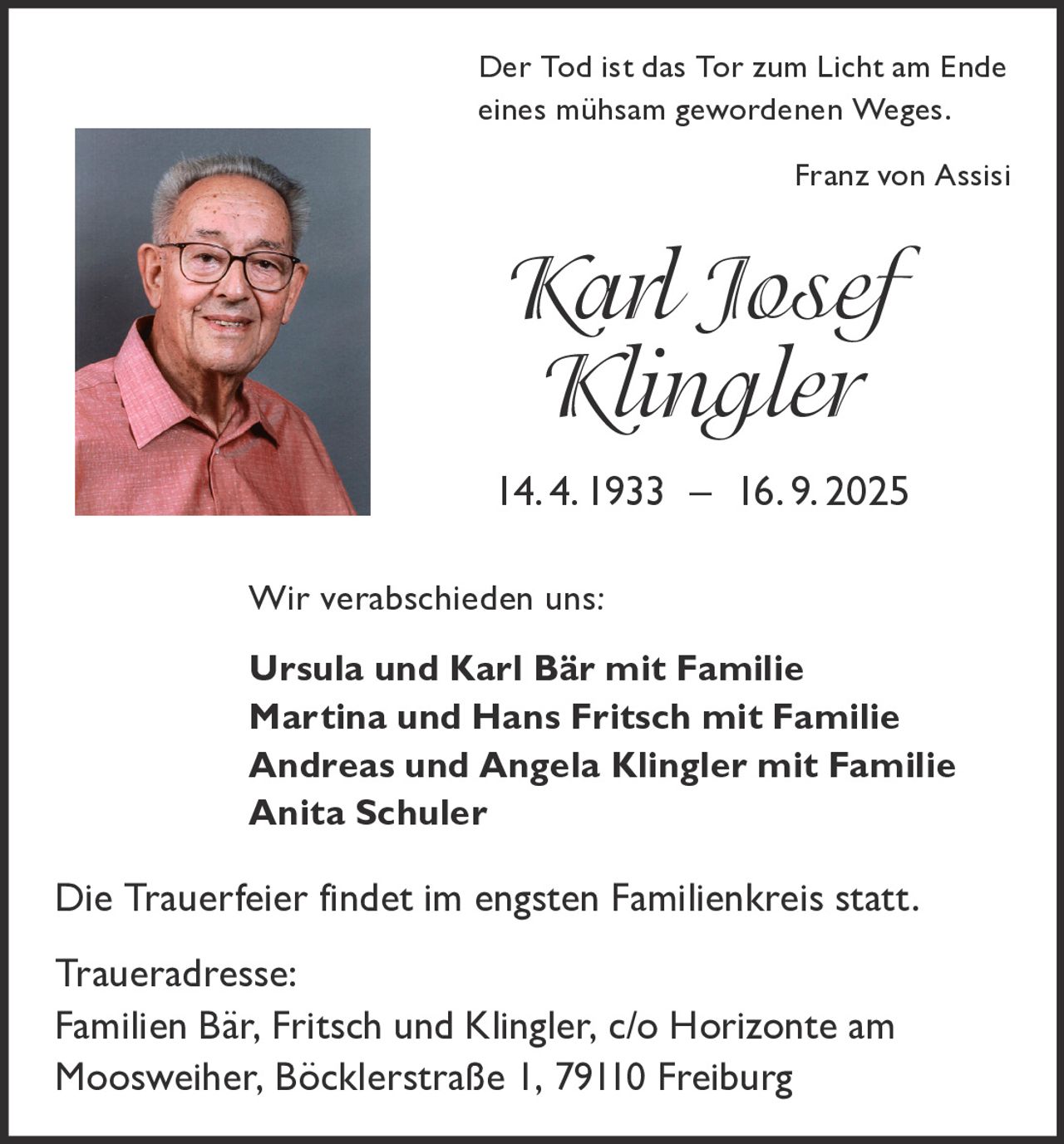 Ankündigung