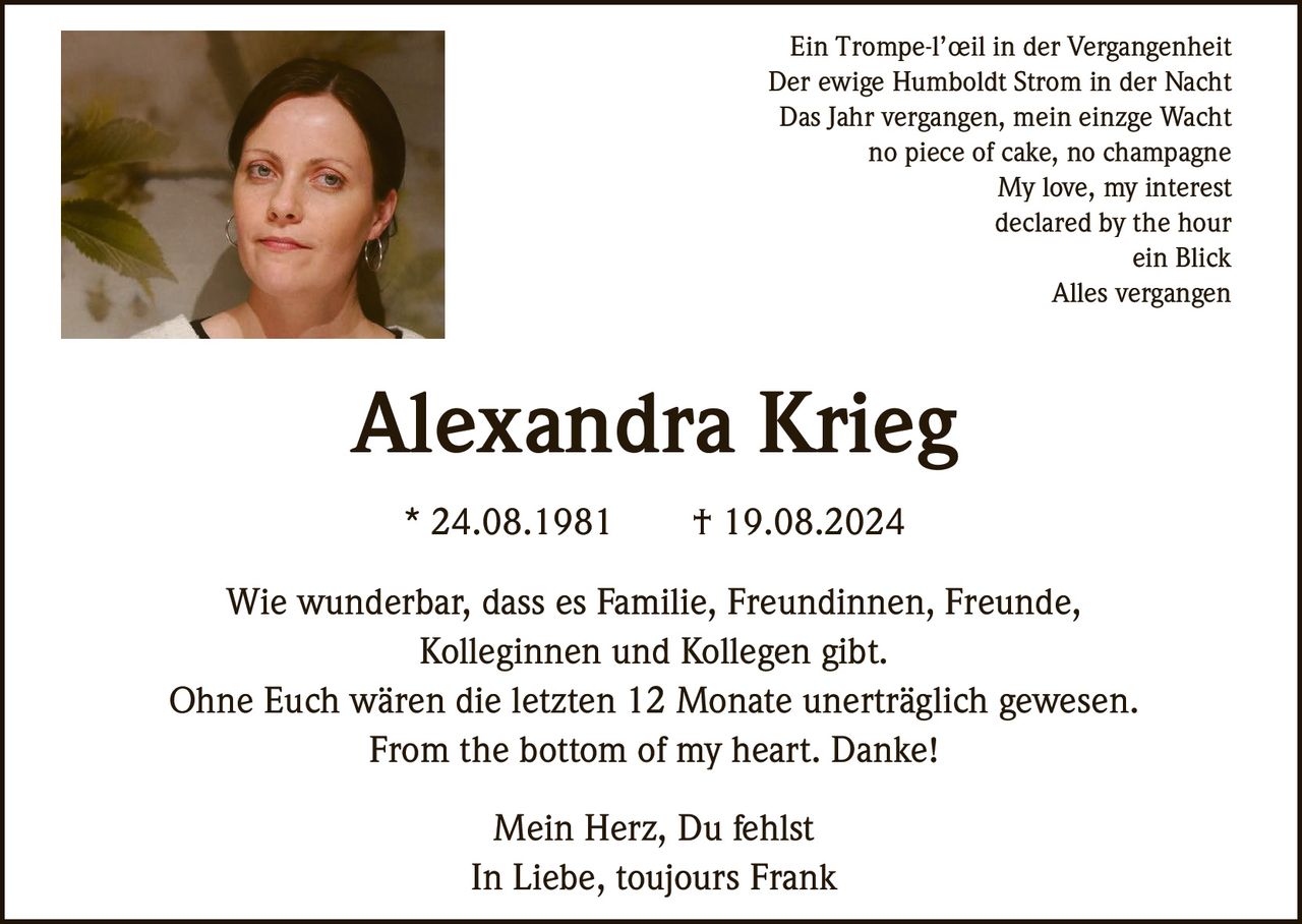 Ankündigung