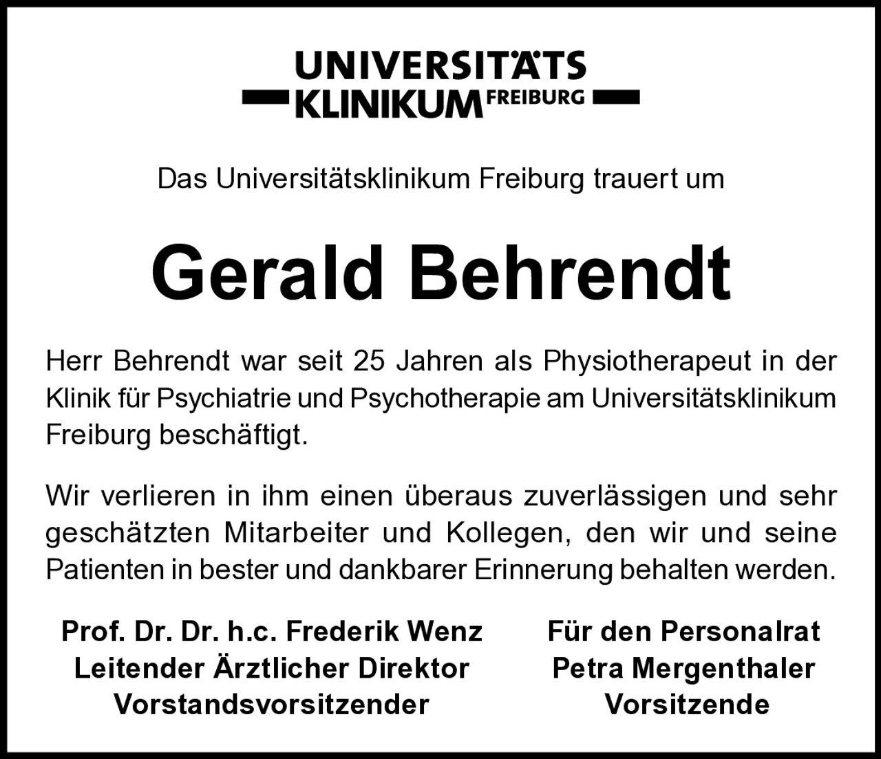 Ankündigung