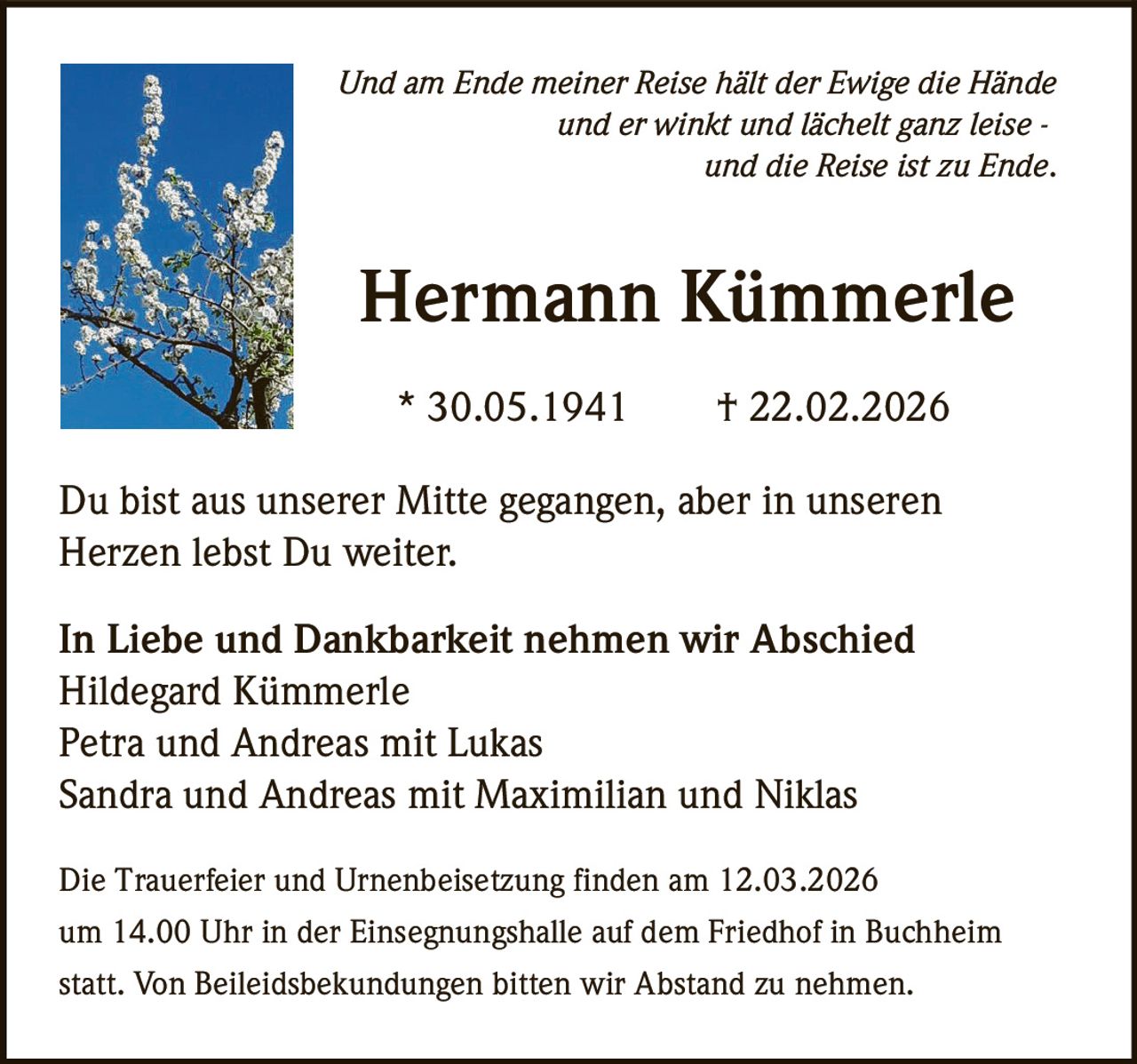 Ankündigung