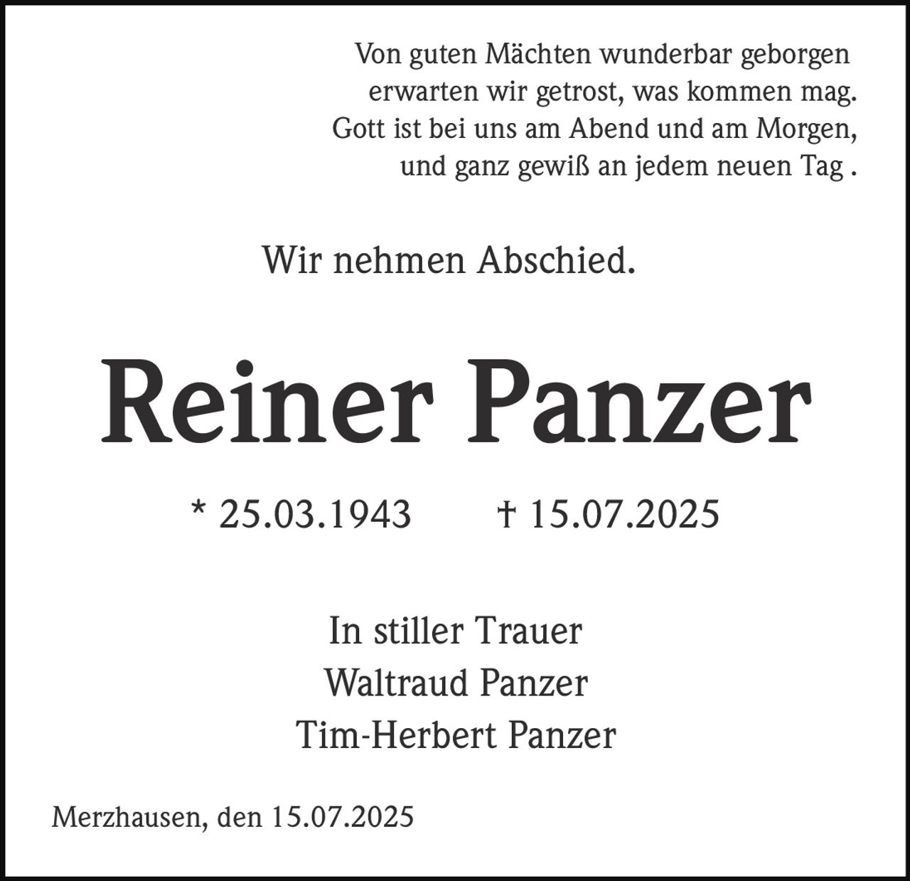 Ankündigung