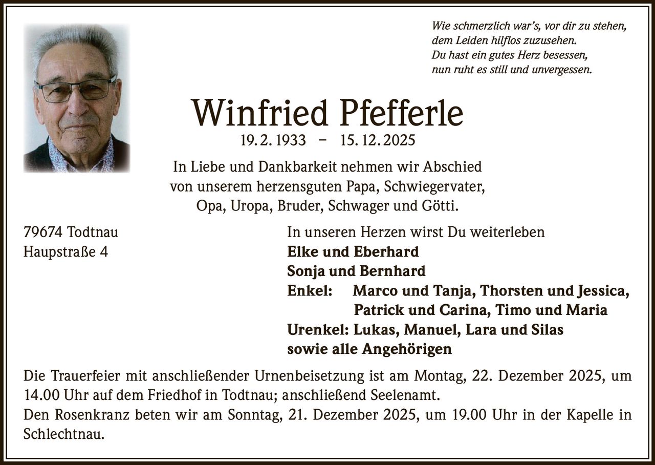Ankündigung
