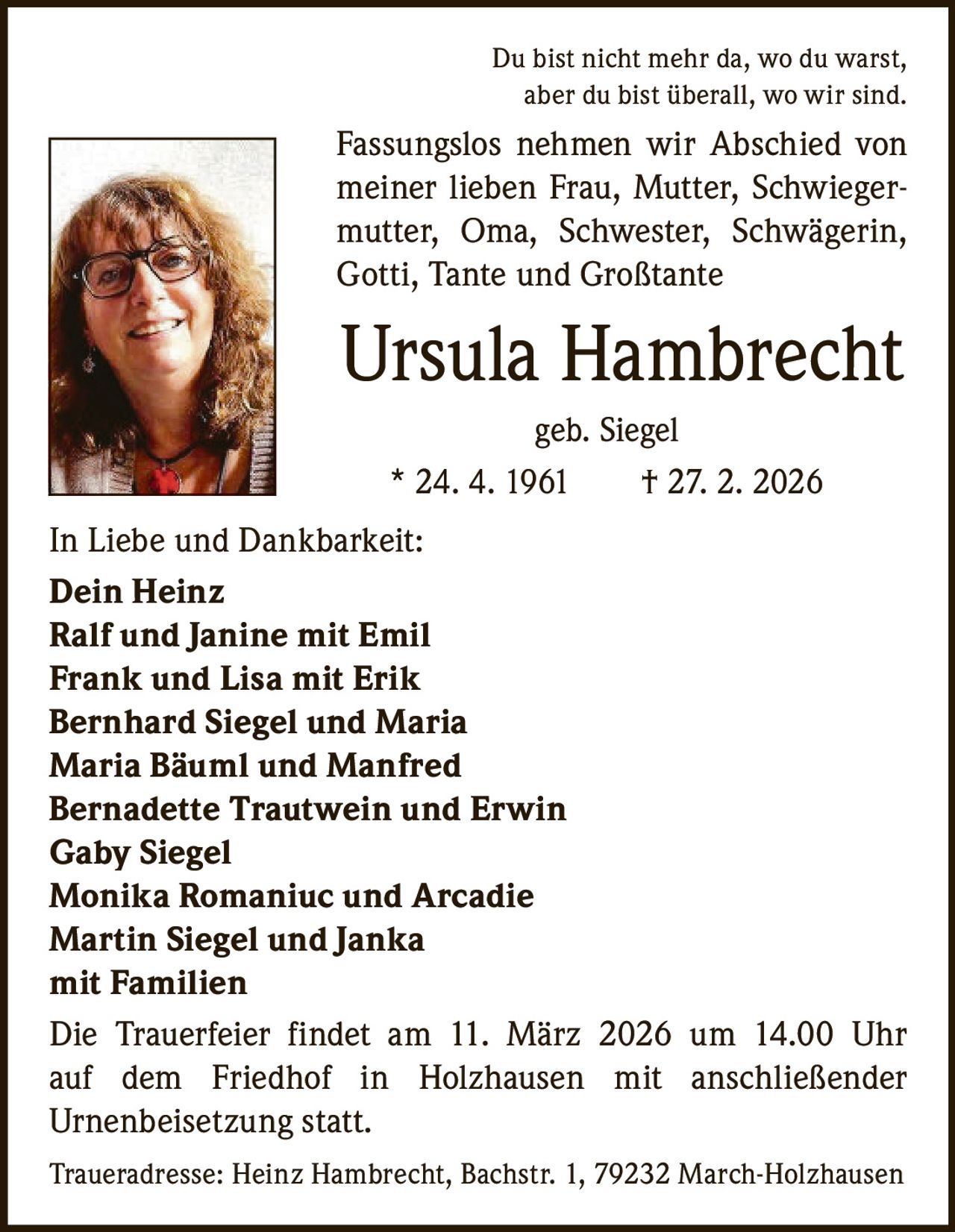 Ankündigung