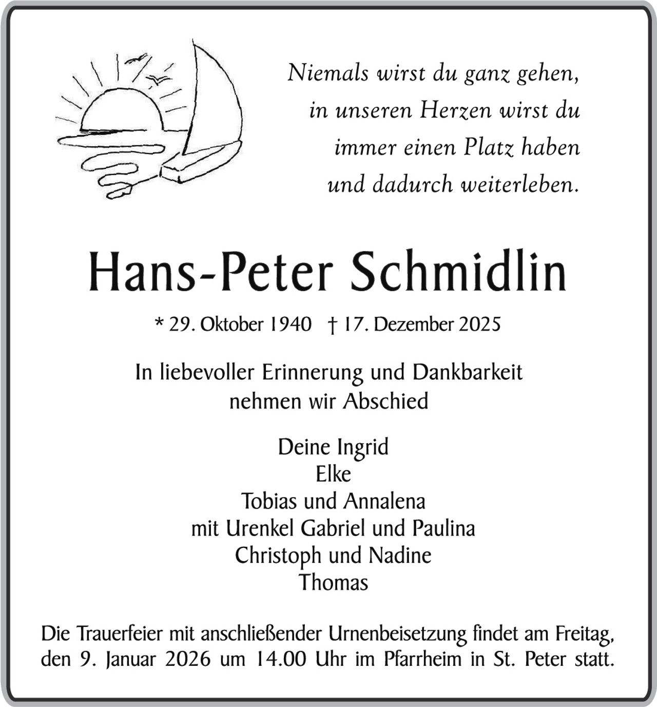 Ankündigung