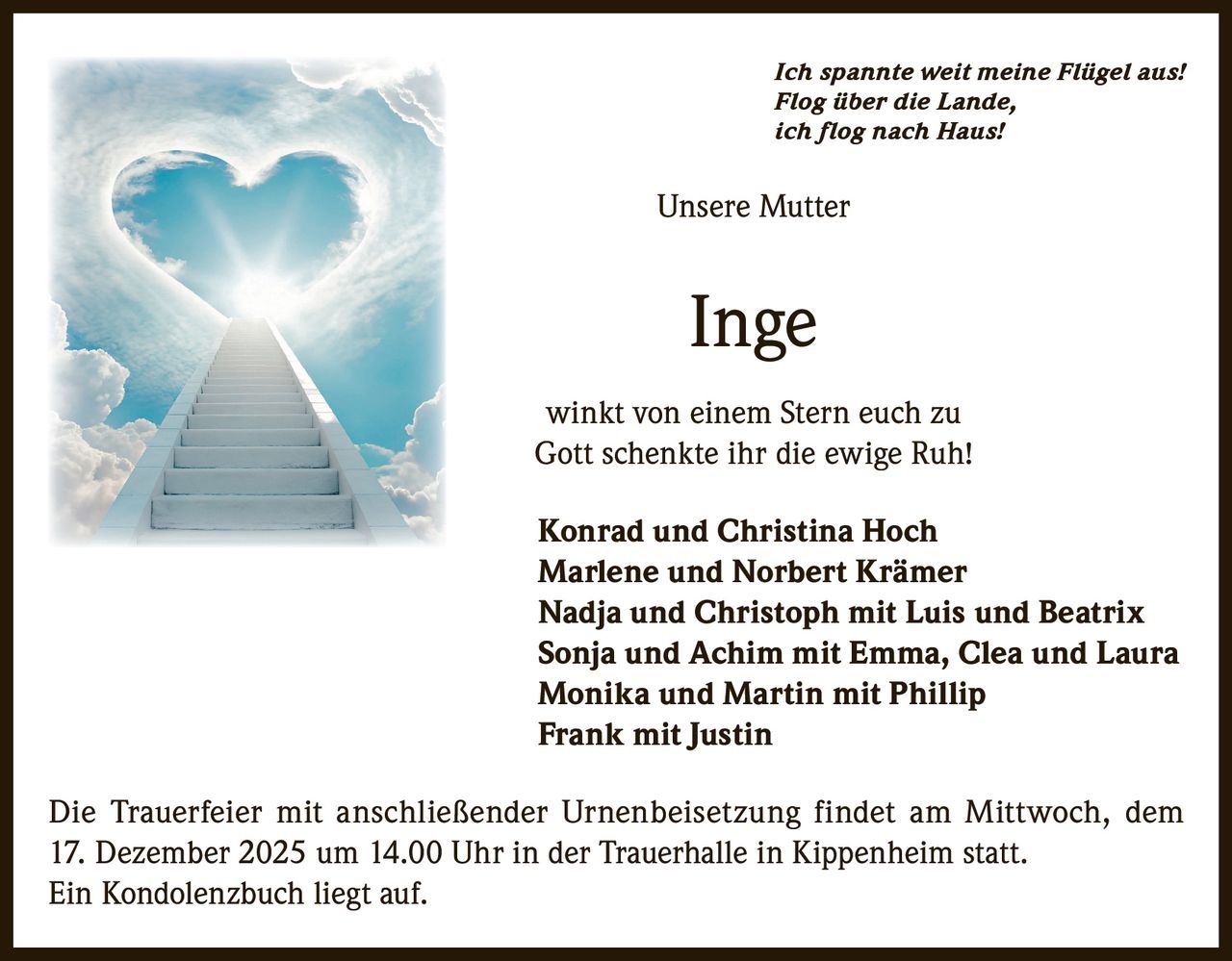 Ankündigung