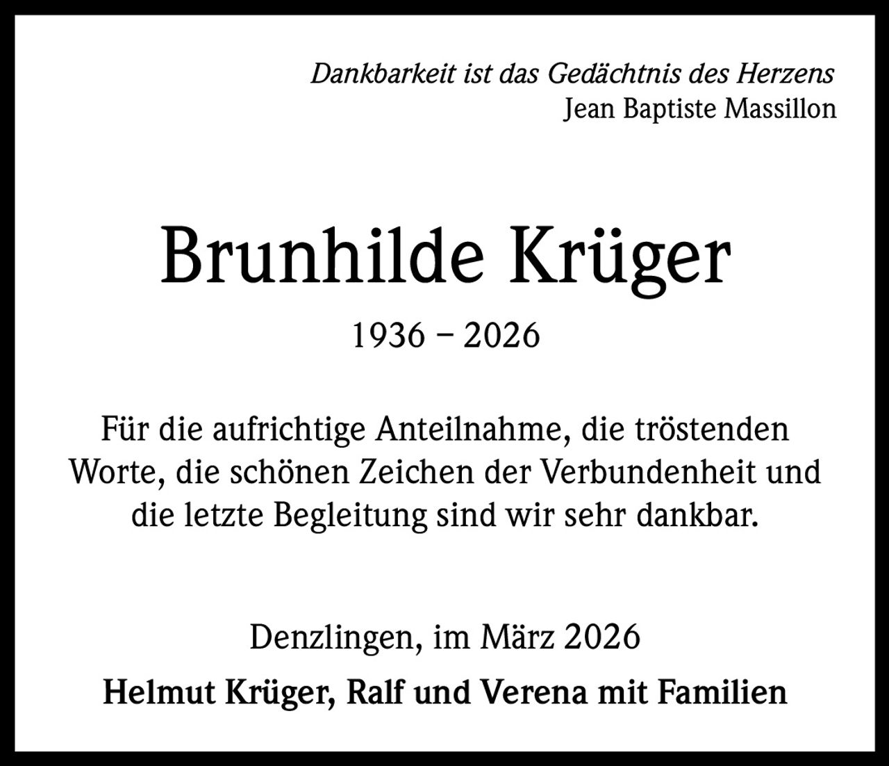 Ankündigung