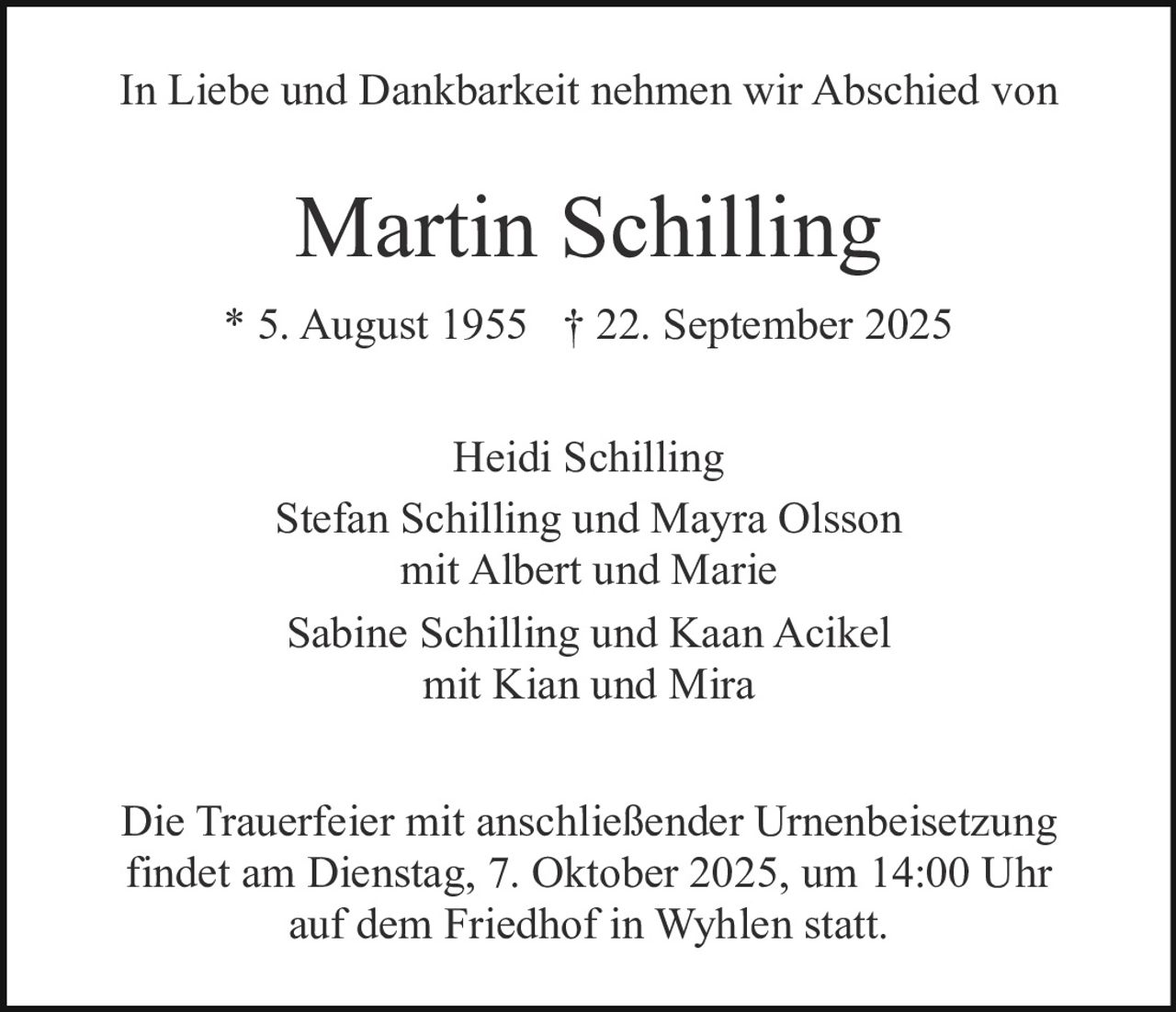 Ankündigung
