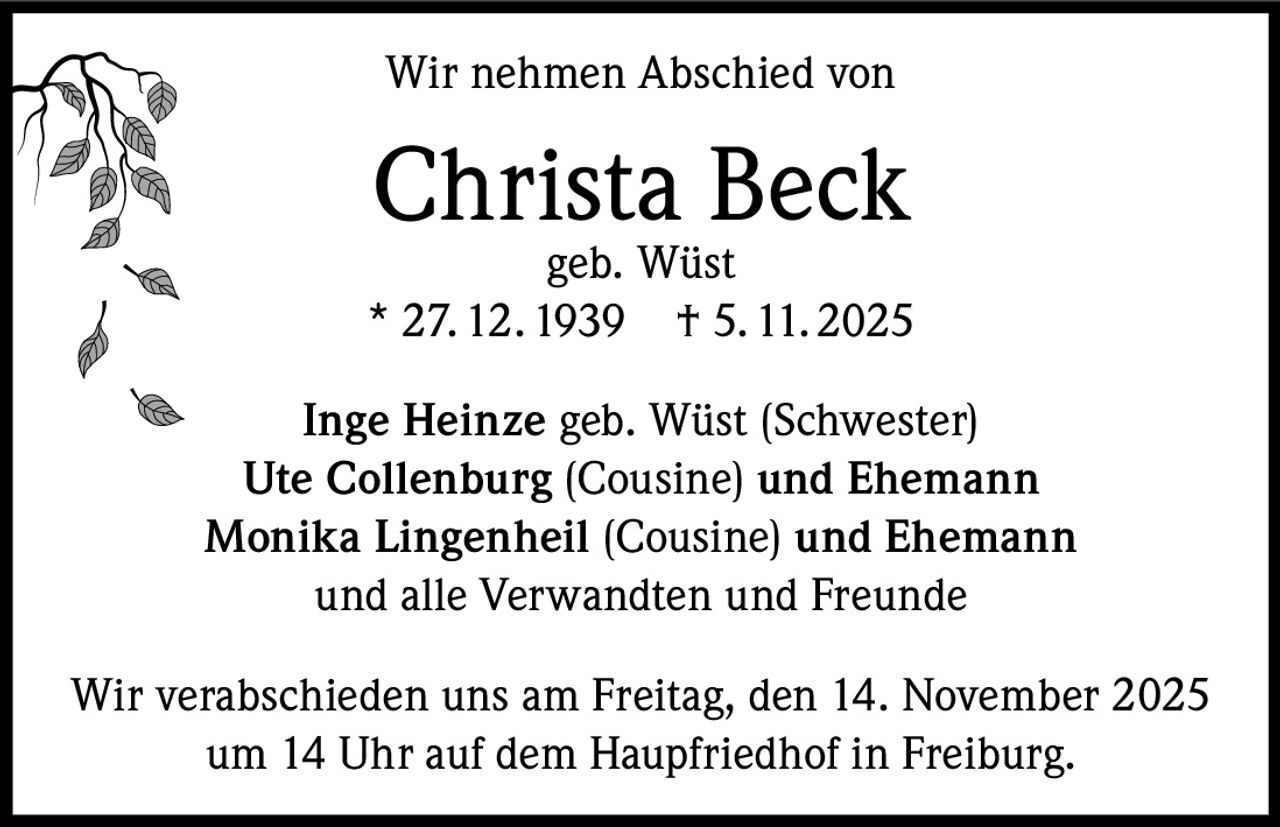 Ankündigung
