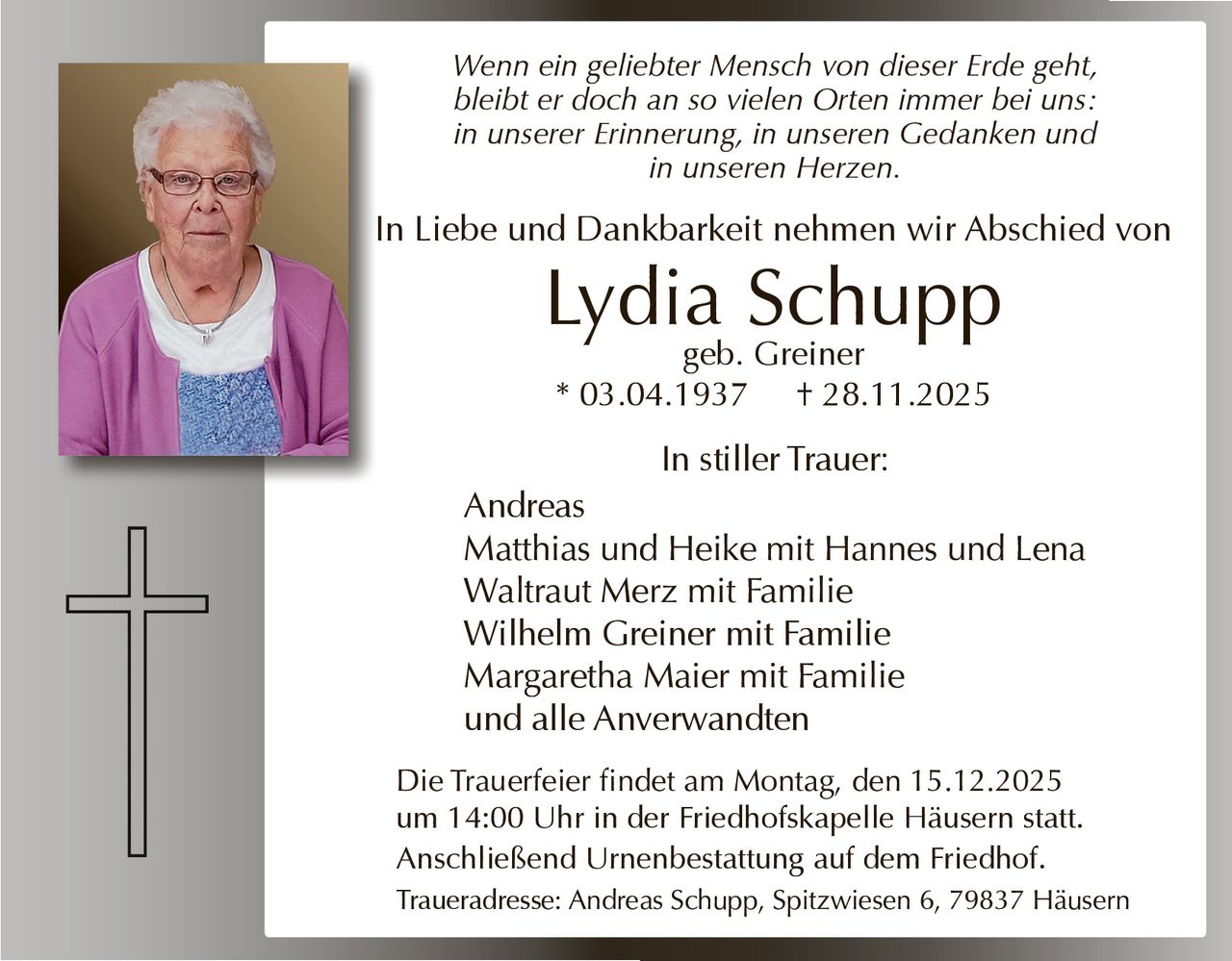 Ankündigung