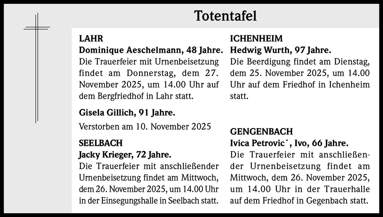 Ankündigung