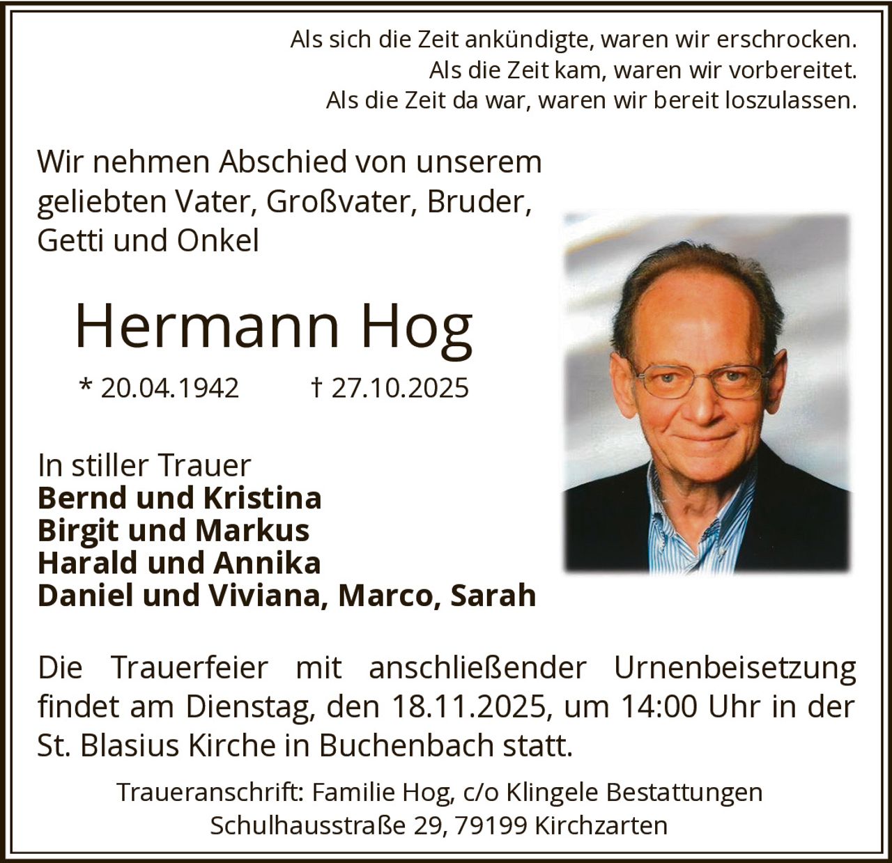 Ankündigung