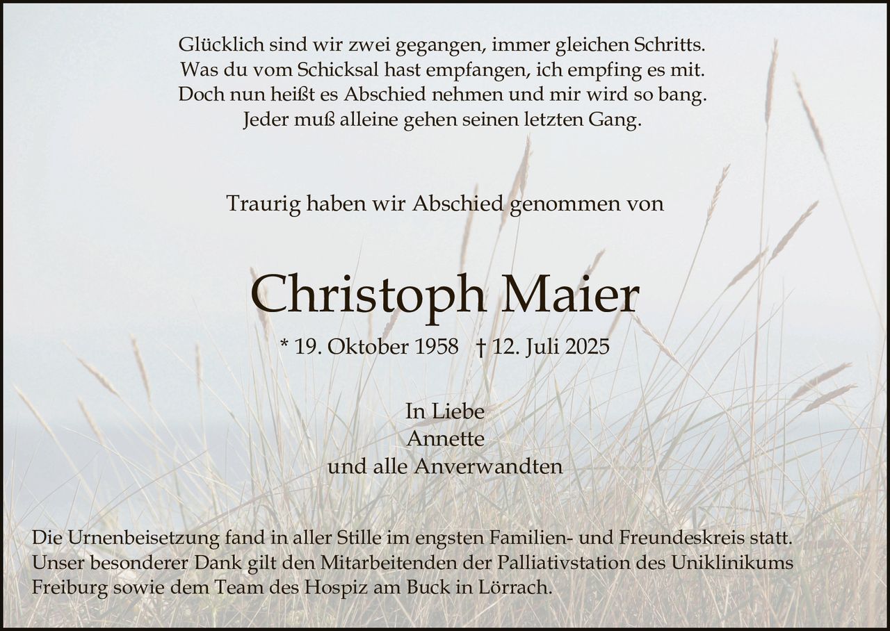 Ankündigung