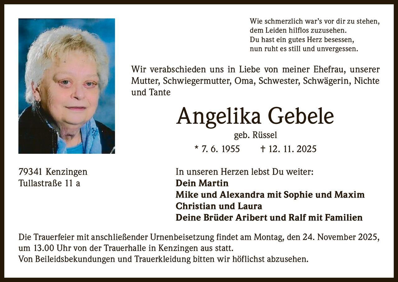 Ankündigung