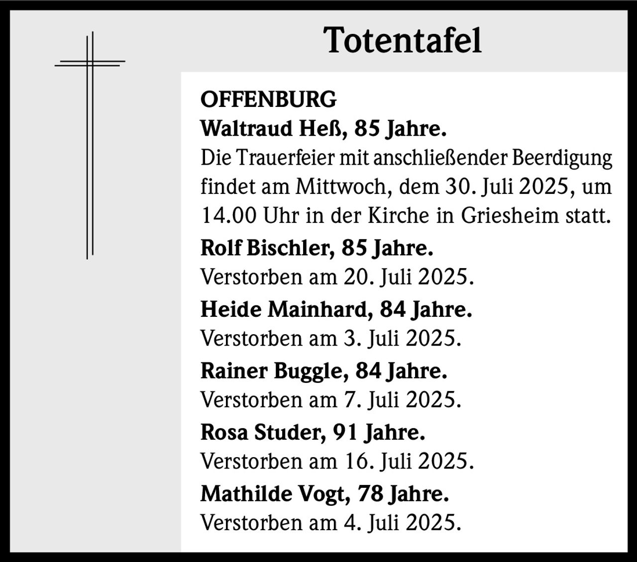 Ankündigung