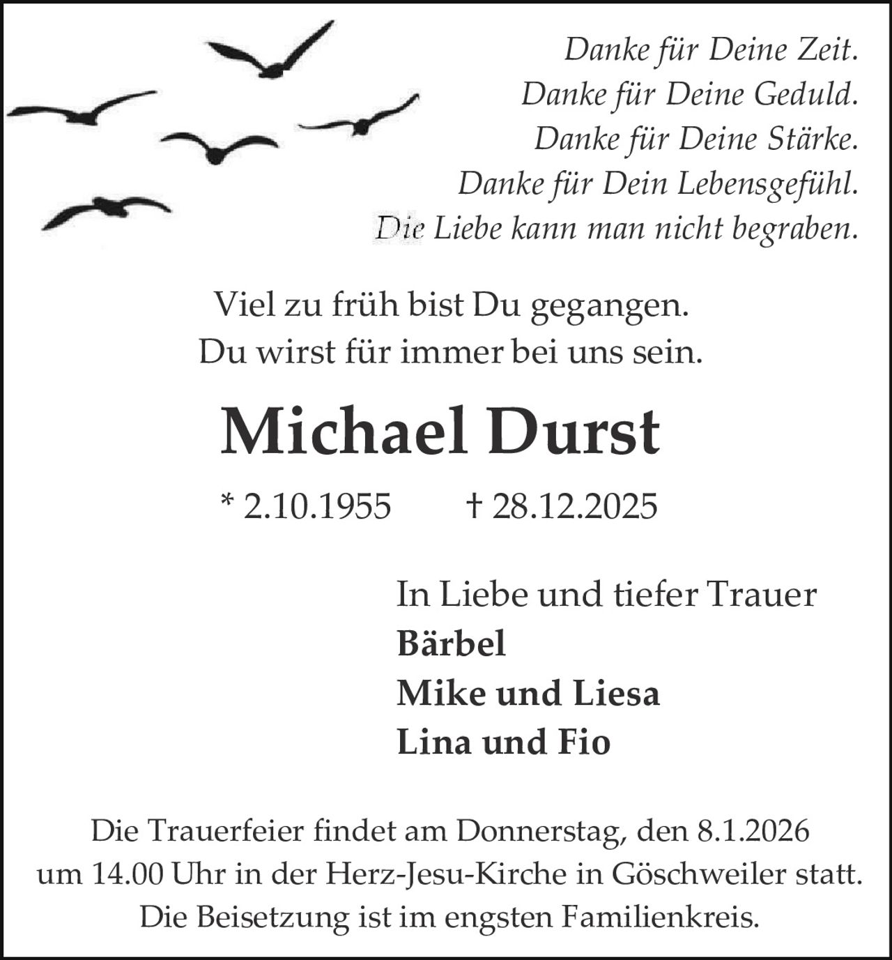 Ankündigung