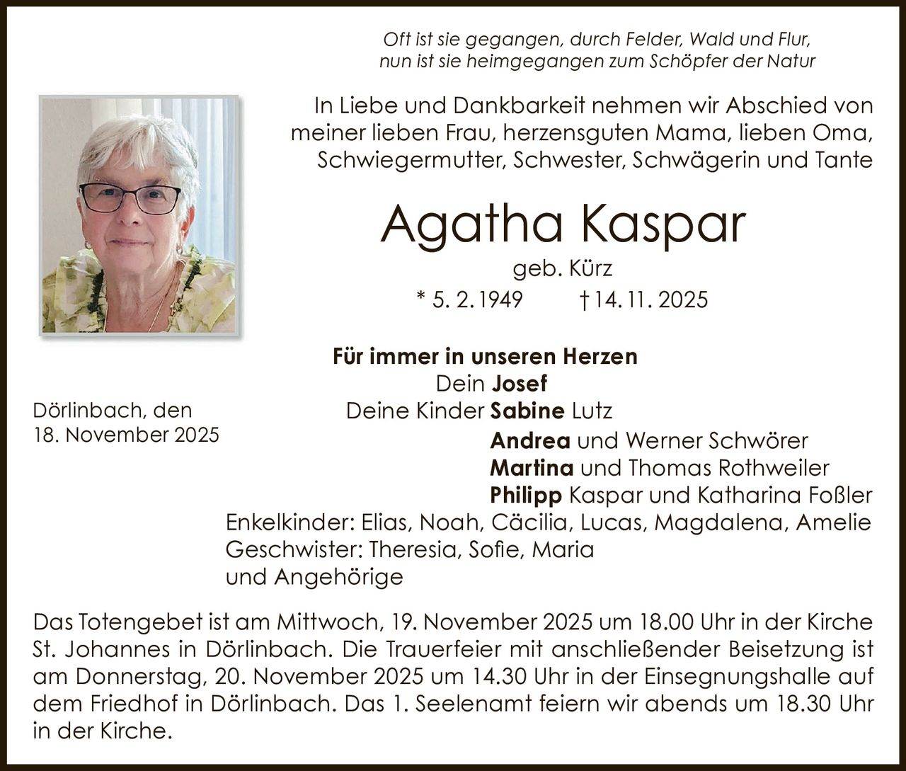 Ankündigung