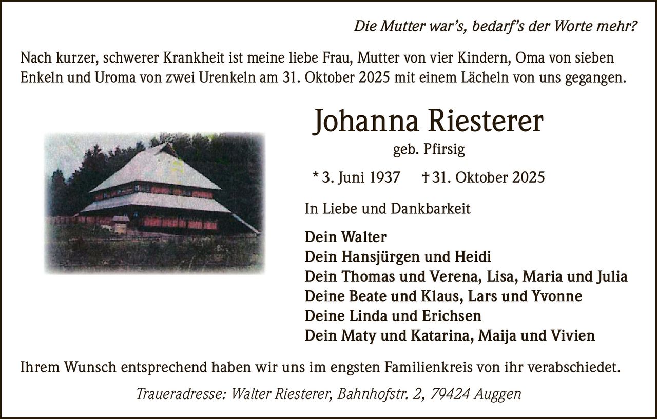 Ankündigung