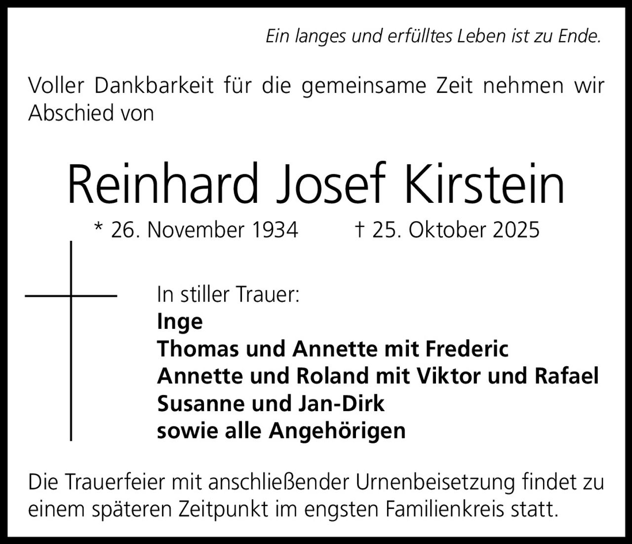 Ankündigung