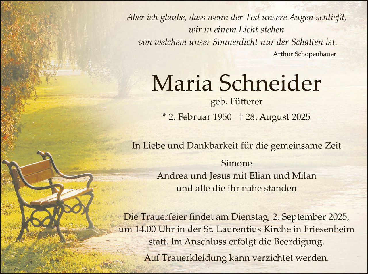 Ankündigung