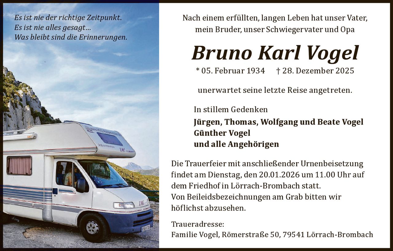 Ankündigung