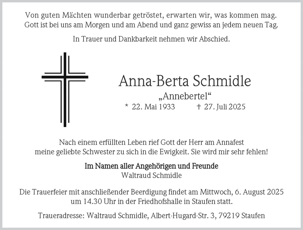 Ankündigung