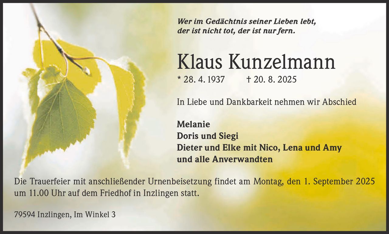 Ankündigung
