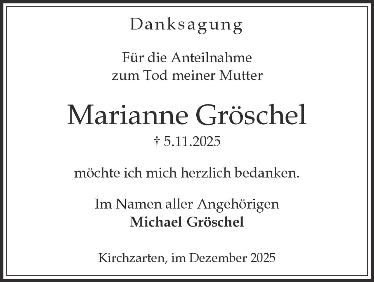 Ankündigung