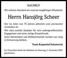 Announcement