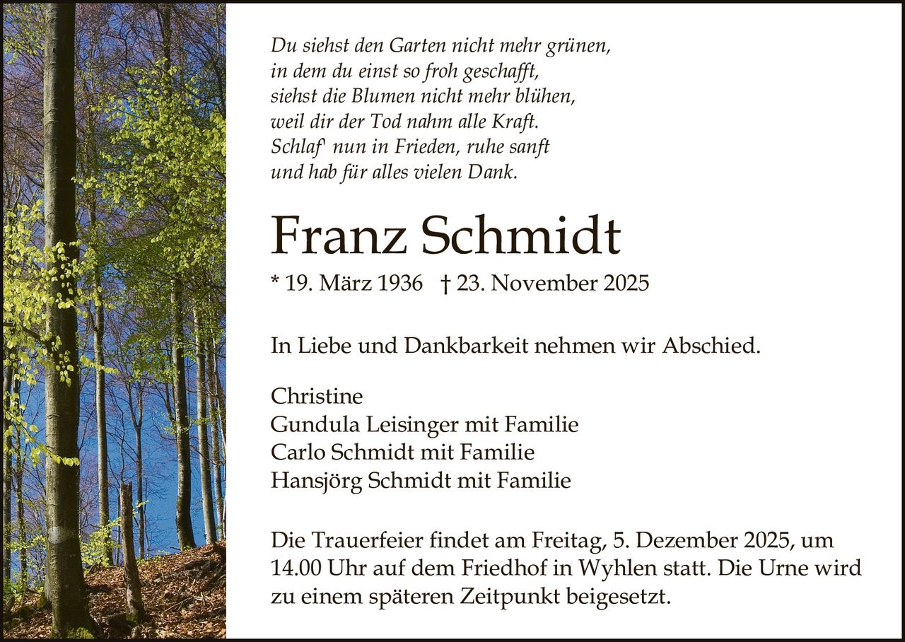 Ankündigung