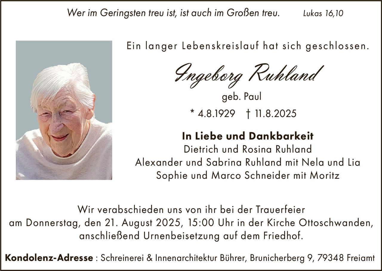 Ankündigung