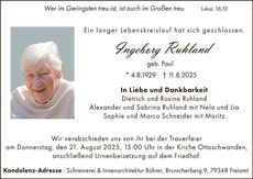 Ankündigung