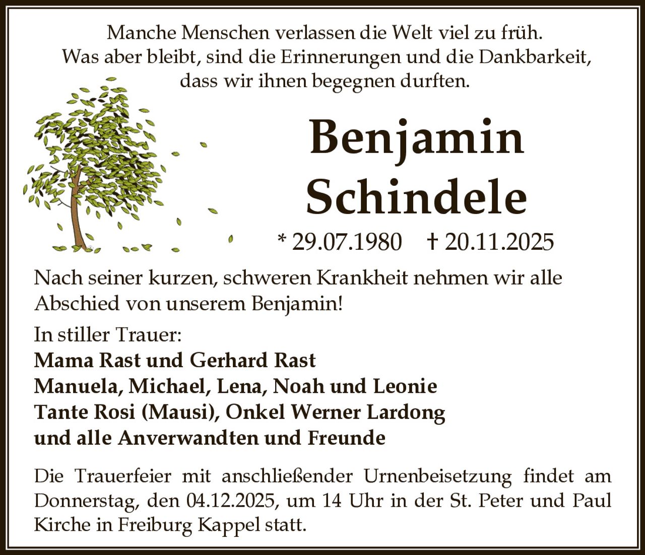 Ankündigung