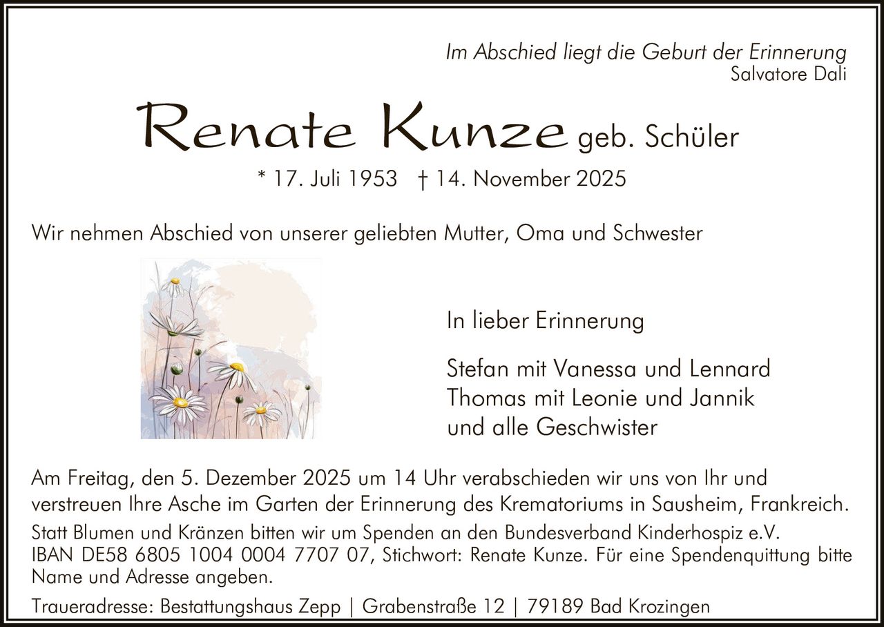 Ankündigung