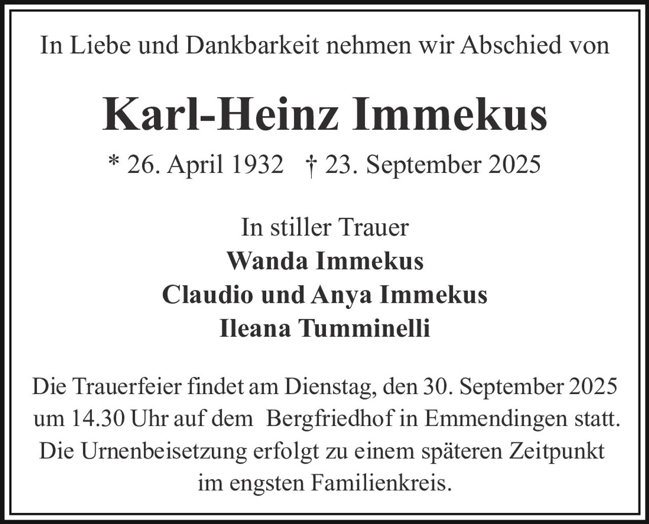 Ankündigung